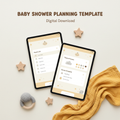 Baby Shower Planning Template
