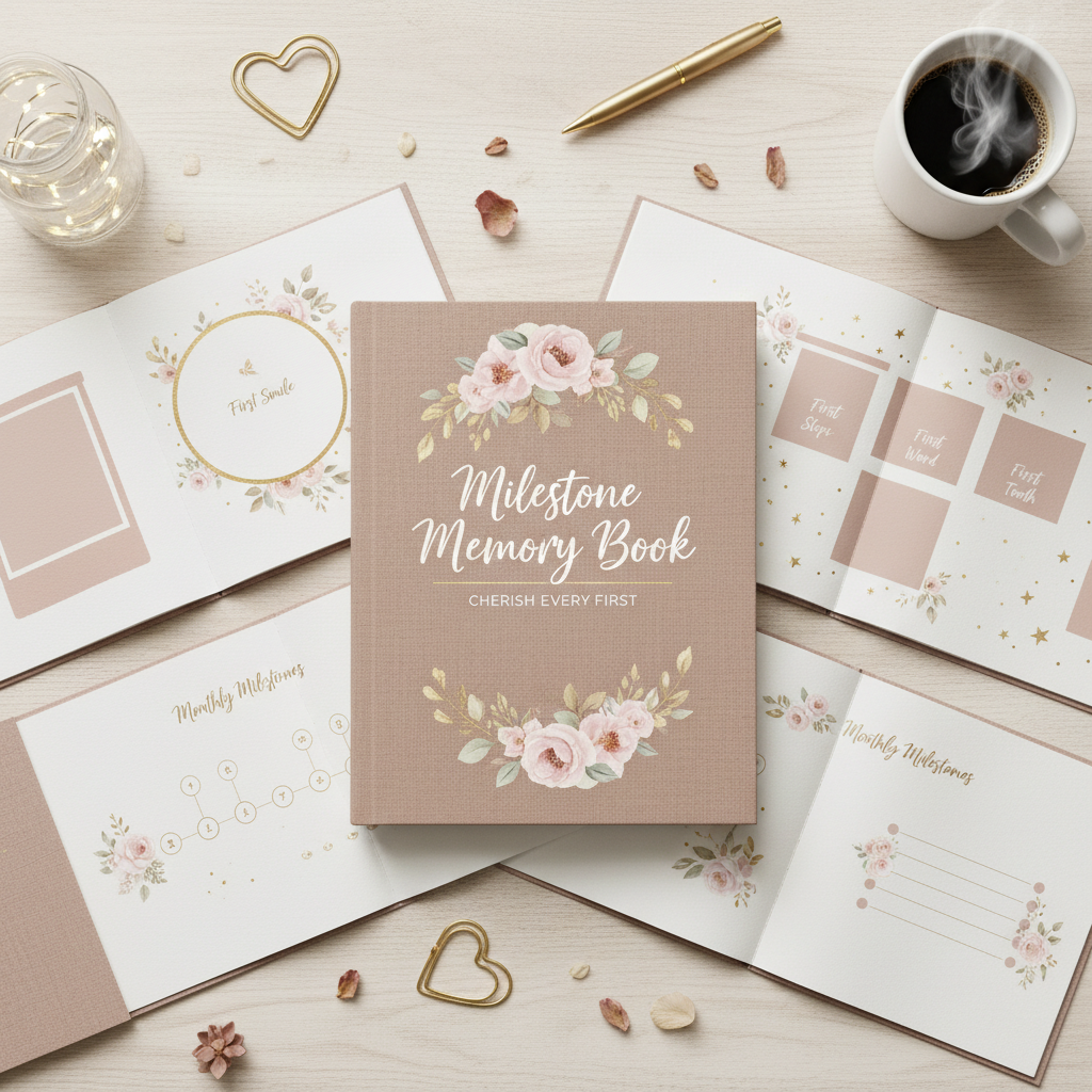 Milestone Memory Book Template